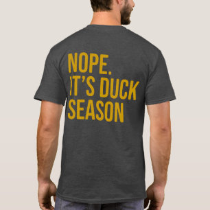 メンズ&ダックおもしろい笑わされる狩りシャツ Tシャツ