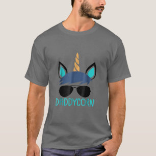 メンズ・ダディコーン・ユニコーン・パパ・ファザーズ・デイ・ギフト Tシャツ
