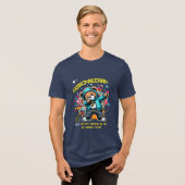 メンズ ダビング 将来の教訓 Tシャツ (正面全面)