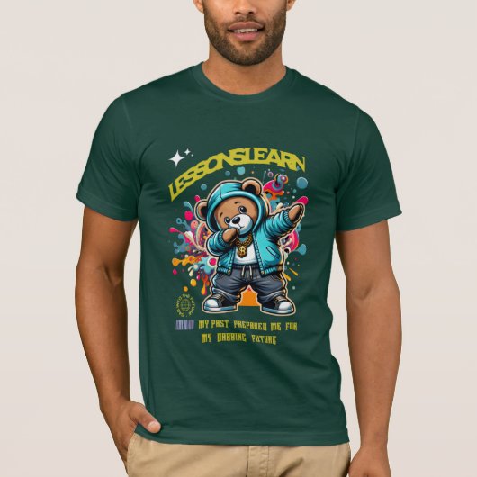 メンズ ダビング 未来の教訓 ジェリーTシャツ Tシャツ (正面)