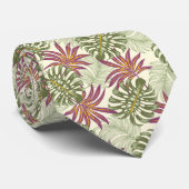 メンズ ネクタイ トロピカル パームス (ロール)