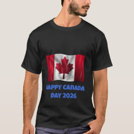 メンズ ハッピー カナダ・デイ Tシャツ
