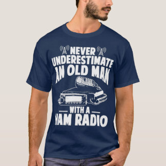 メンズ・ハム・おもしろいラジオ・ラバー・ネバー・エヴァー・エバー Tシャツ
