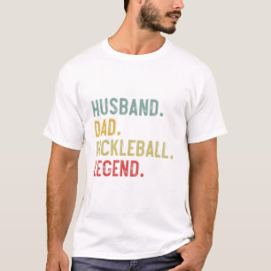 メンズ ビンテージシャツ 夫 親父 ピックルボール レジェンド Tシャツ