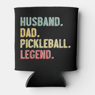 メンズ ビンテージTシャツ 旦那 パパ ピックルボール レジェンド 缶クーラー