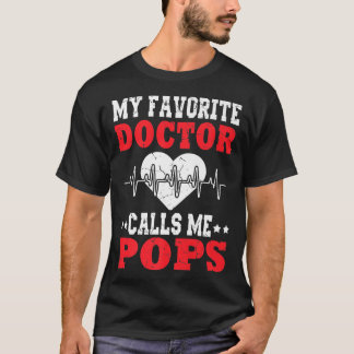 メンズ・ファーズ・デイ・マイ・ドクタお気に入りのーが私にポップ Tシャツ