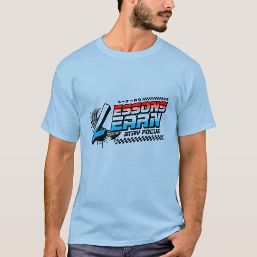 メンズ フォーカス レッスン 学ぶ ベーシック Tシャツ (正面)