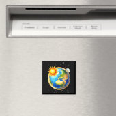 メンズ フラットアース協会 おもしろい 陰謀 スペースグロ マグネット (インサイチュ (食洗機))