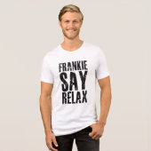 メンズ フランクィー・セイ・リラックス Tシャツ 退色 (正面全面)