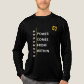メンズ フル袖Tシャツ - Strength Vibe トライブレンドＴシャツ (正面)