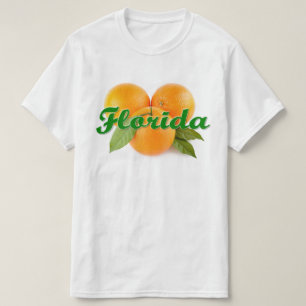 メンズ·フロリダ·オレンジ Tシャツ
