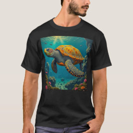 メンズ ベーシック ダークTシャツ Tシャツ