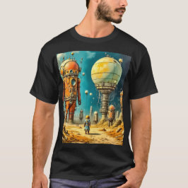 メンズ ベーシック ダークTシャツ Tシャツ