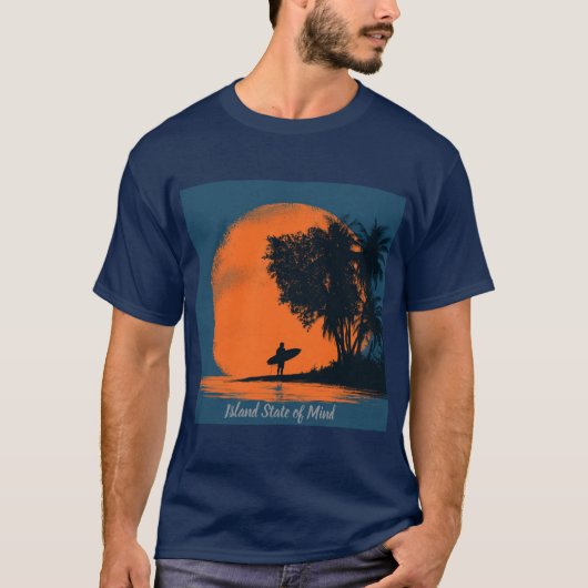 メンズ ベーシック ダークTシャツ Tシャツ (正面)