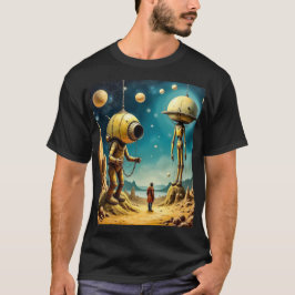 メンズ ベーシック ダークTシャツ Tシャツ