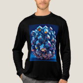 メンズ ベーシック トリブレンド Tシャツ (正面)