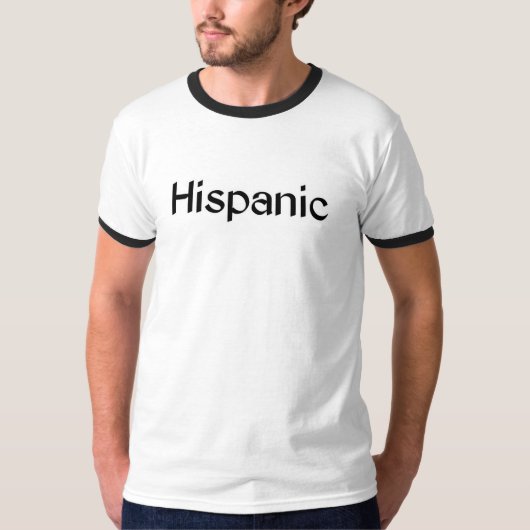 メンズ ベーシック リンガー Tシャツ (正面)
