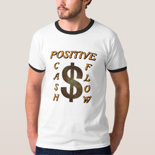メンズ ベーシック リンガー Tシャツ (正面)