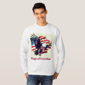 メンズ ベーシック ロングスリーブTシャツ Tシャツ (正面フル)