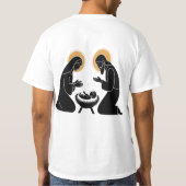 メンズ ベーシック Tシャツ (裏面)