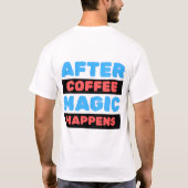 メンズ ベーシック Tシャツ (裏面)