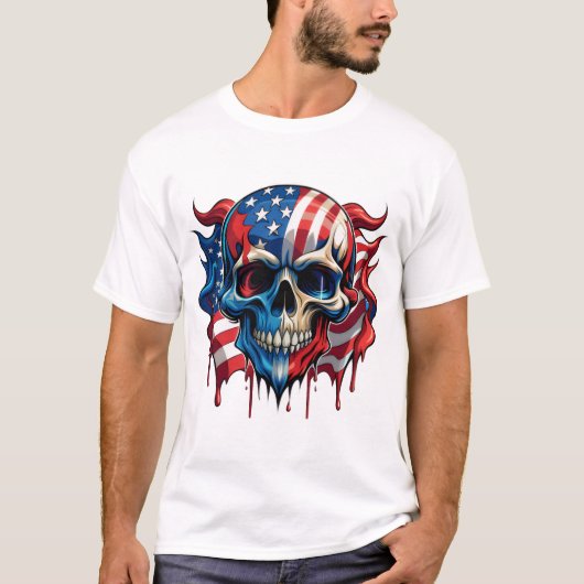 メンズ ベーシック Tシャツ (正面)