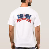 メンズ ベーシック Tシャツ (裏面)