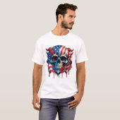 メンズ ベーシック Tシャツ (正面フル)