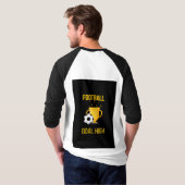 メンズ ベーシック Tシャツ (裏面フル)