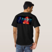 メンズ ベーシック Tシャツ (裏面フル)