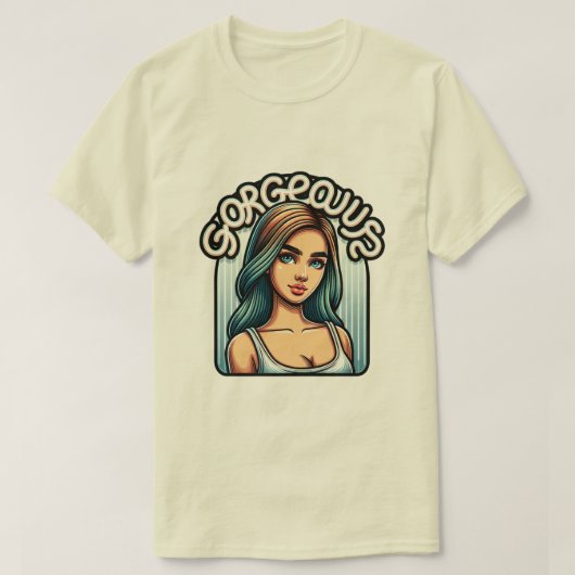 メンズ ベーシック Tシャツ (デザイン正面)
