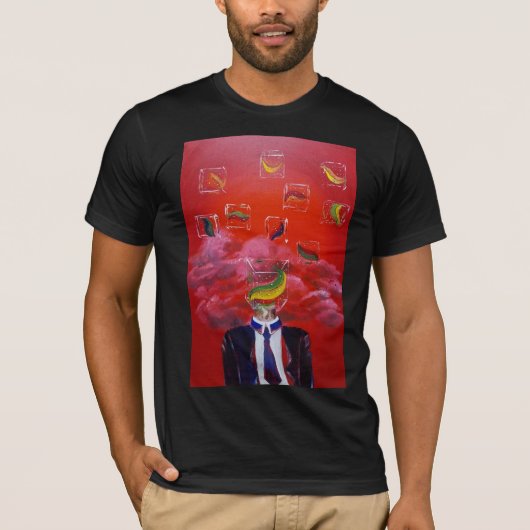 メンズ ベーシック Tシャツ (正面)