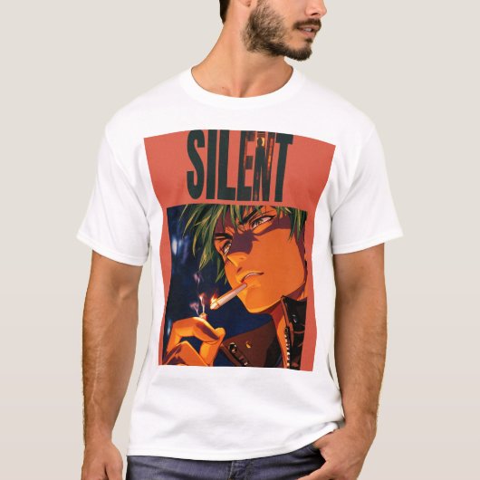 メンズ ベーシック Tシャツ (正面)
