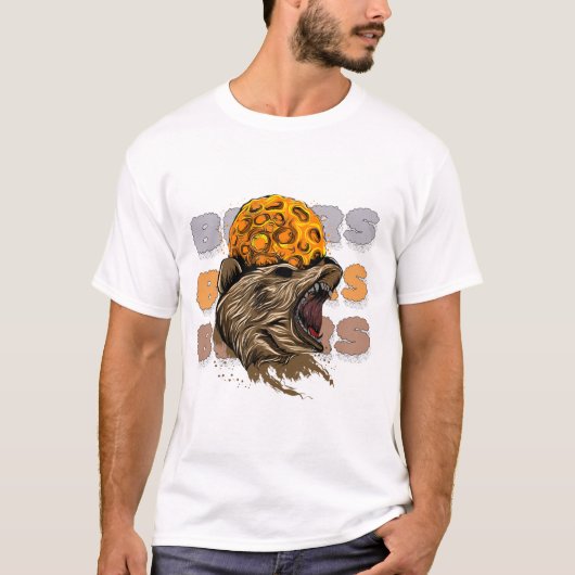 メンズ ベーシック Tシャツ (正面)