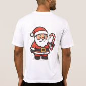 メンズ ベーシック Tシャツ (裏面)