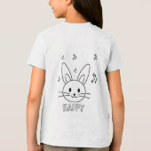 メンズ ベーシック Tシャツ (裏面)