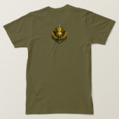 メンズ ベーシック Tシャツ (デザイン裏面)
