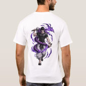 メンズ ベーシック Tシャツ (裏面)