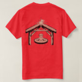 メンズ ベーシック Tシャツ (デザイン裏面)