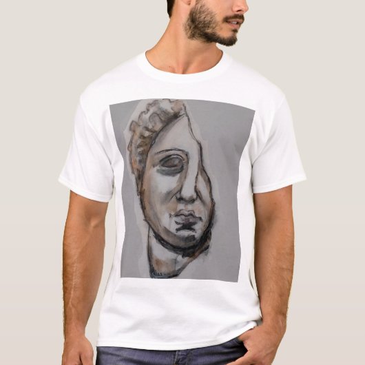 メンズ ベーシック Tシャツ (正面)