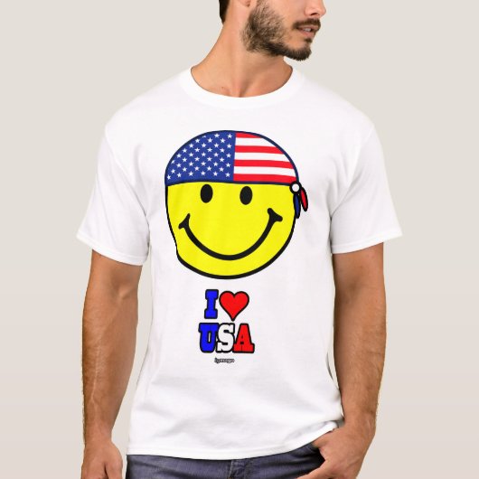 メンズ ベーシック Tシャツ (正面)