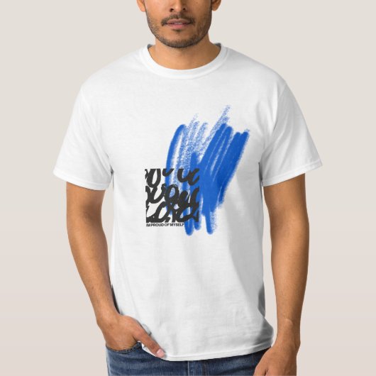 メンズ ベーシック Tシャツ (正面)