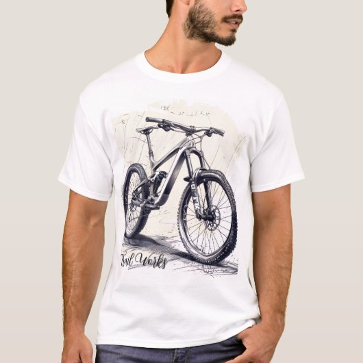 メンズ ベーシック Tシャツ (正面)