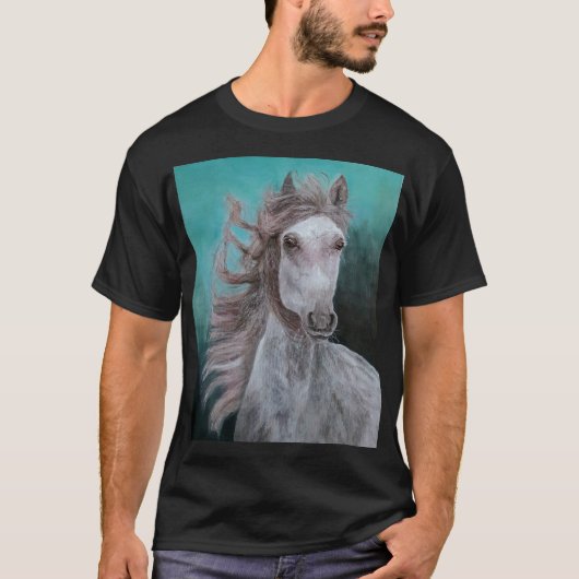 メンズ ベーシック Tシャツ (正面)