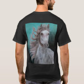 メンズ ベーシック Tシャツ (裏面)