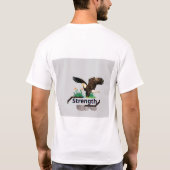 メンズ ベーシック Tシャツ (裏面)