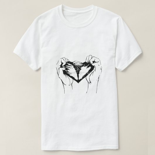 メンズ ベーシック Tシャツ (デザイン正面)