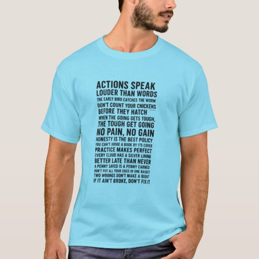 メンズ ベーシック Tシャツ (正面)
