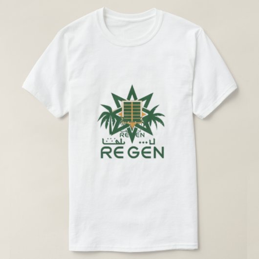 メンズ ベーシック Tシャツ (デザイン正面)