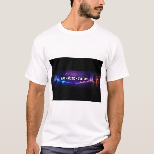 メンズ ベーシック Tシャツ (正面)